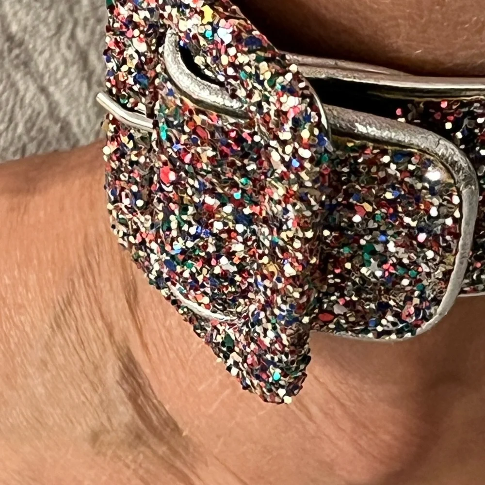 The Attico ankle / braclet straps glitter - Picture 6 of 7